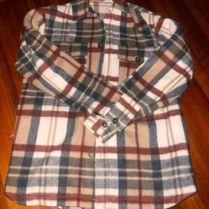 Zara Plaid Overshirt